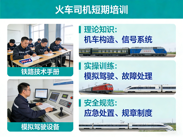 火車(chē)司機(jī)駕駛證短期培訓(xùn)包過(guò)嗎