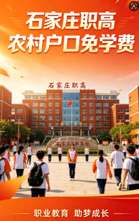 石家莊教聯(lián)高級(jí)職業(yè)中學(xué)｜農(nóng)村戶口免學(xué)費(fèi)！石家莊本地優(yōu)質(zhì)職高升學(xué)首選